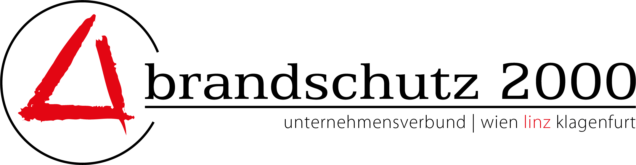 Logo: Brandschutz 2000 unternehmensverbund | wien linz klagenfurt, zur Startseite